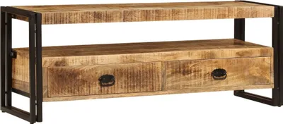 Produktbild von TV-Schrank 120x35x45 cm Massivholz Mango