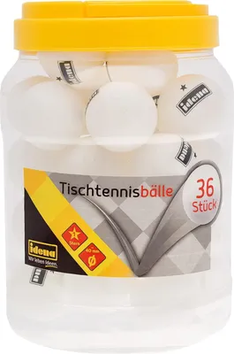 Image de Idena 36 Idena Balles de ping-pong blanches
