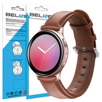 Produktbild von Beline Uhrenarmband 22Mm Elegance Braun/Braun