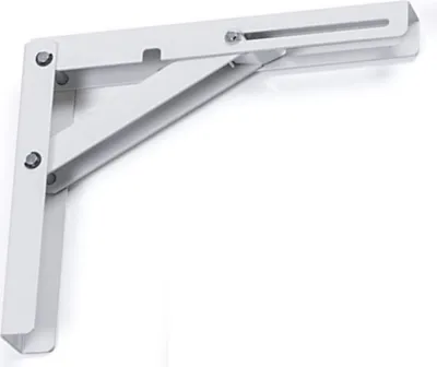 Produktbild von Klappkonsole Profi-Nr.1 L200 Länge: 200 mm / Höhe 160 mm weiß Tragkraft 120 kg (pro Paar)