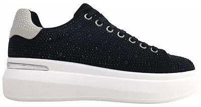 Imagen del producto de La Strada: Zapatos deportivos para mujer, con cordones, color negro, para uso diario