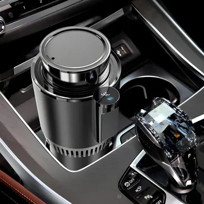 Produktbild von Getränkekühler Auto Getränkekühler Dosenkühler, Heizmodus und Kühlmodus, Isolierendes Aluminium ABS Material
