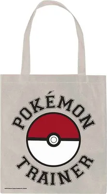 Zdjęcie produktu dla ABYstyle Pokémon, Uni , Torba na zakupy, Beżowy, Obraz, Beżowy, Bawełna