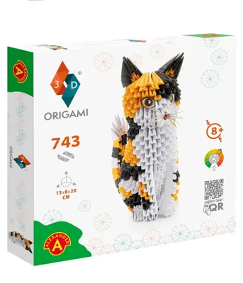 Produktbild von Origami 3D Kot zestaw kreatywny