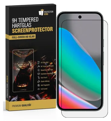 Produktbild von 2x 9H Panzerglas für Google Pixel 10 Pro Full Screen HD KLAR Tempered Glass Displayschutz Schutzglas Schutzfolie Screen-Protector