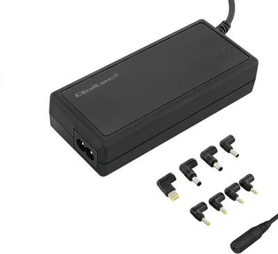 Obrázek produktu pro Qoltec 50012 Automatic universal power adapter 90W | 9 plugins | +power cable