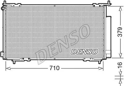 Produktbild von DENSO DCN40015 Kondensator Klimaanlage Klimakondensator für HONDA CR-V II (RD) +Trockner