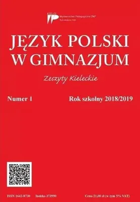 Zdjęcie produktu dla Język polski w gimnazjum nr 1 2018/2019 - praca zbiorowa