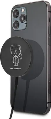 Obrázek produktu pro Indukční nabíječka Karl Lagerfeld 15W s Magsafe - černá