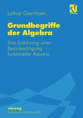 Produktbild von Grundbegriffe der Algebra