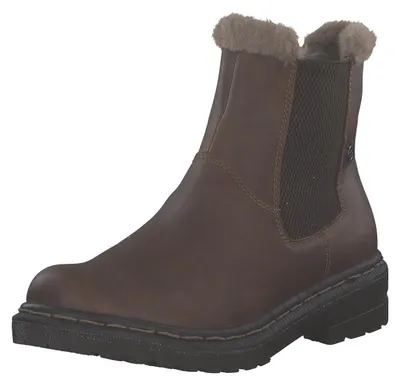 Obrázok produktu pre Rieker Chelsea Boots - Brown Syntetická koža : 37 : Normálna veľkosť: 37 Šírka: Normálna