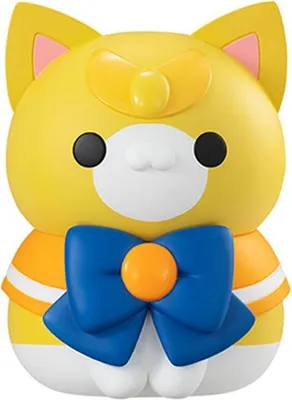 Immagine prodotto di Megahouse Pretty Guardian Sailor Moon Nyanto! La grande serie Nyaruto Sammelfigur Sailor Venus 10 cm