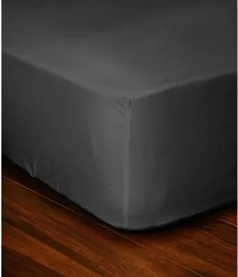Immagine prodotto di LOVELY HOME - Lenzuolo a pieghe 100% cotone 90x190x30 cm grigio scuro