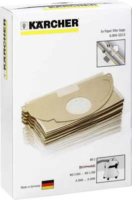 Immagine prodotto di Kärcher - Tasche - für Staubsauger - für Kärcher WD 2,200 (6.904-322.0)