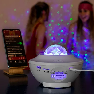 Produktbild von LED-Sternprojektor mit Lautsprecher Sedlay InnovaGoods