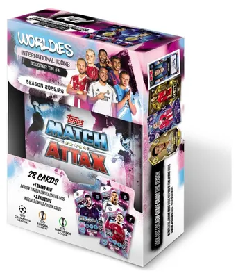 Produktbild von Topps - Match Attax Champions League 2025/26 - Trading Cards -  1 Mini Tin Box (INTERNATIONAL ICONS) #4