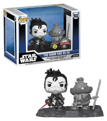 Image de Star Wars Funko POP ! Movie Moments Ensemble de figurines PVC à collectionner - The Ronin et B5-56