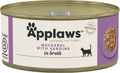 Zdjęcie produktu dla Applaws Makrela i Sardynki 70gx24