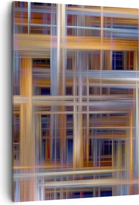 Produktbild von Bild auf Leinwand - Leinwandbild - Einteilig - Abstraktion modern - 50x70cm - Wand Bild - Wanddeko - Wandbilder - Leinwanddruck - Wanddekoration - Leinwand bilder - Wandbild - PA50x70-3430