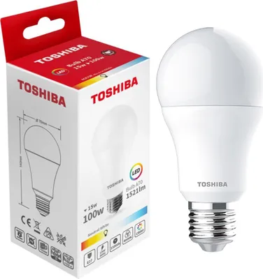 Produktbild von Toshiba LED Lampe E27 15W 4000K 1521Lm wie 100W