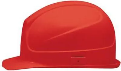 Zdjęcie produktu dla Kask ochronny uvex thermo boss 9754300 czerwony bez otworów wentylacyjnych