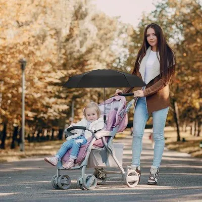Produktbild von Famanu Sonnenschirm für Kinderwagen - Universell einsetzbar, UV-Schutz