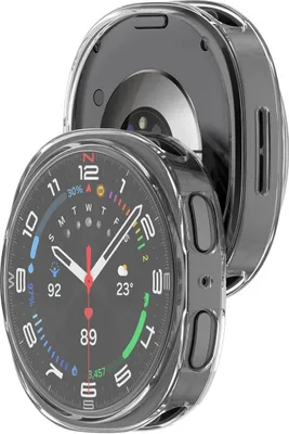 Produktbild von Schutzhülle für Galaxy Watch 8 40 mm, Bizon Case Watch Felipe, Transparent