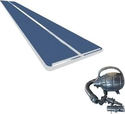 Immagine prodotto di Tappetino gonfiabile Airtrack MASTER S-Pro 1400 x 200 x 10 cm - blu - bianco