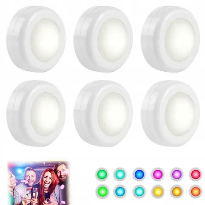Produktbild von LED Schrankbeleuchtung Touch mit Fernbedienung, 6er Set