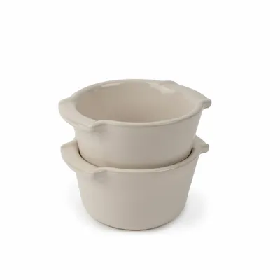 Obrázok produktu pre Peugeot Ramekin Appolia Duo Set of 2, Kastról, keramika, Ecru, 11 cm, 61869