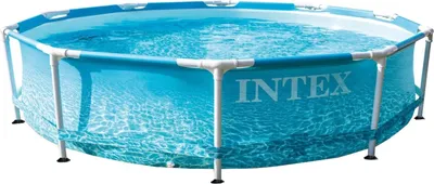 Produktbild von Intex | Beachside Metal Frame | 305 x 76 cm mit Filterpumpe