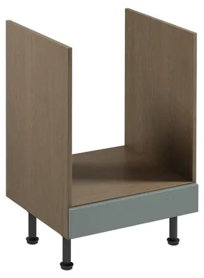 Immagine prodotto di Mobile da cucina per forno da incasso SALERNO - larghezza 60 cm, blu tempesta / verde