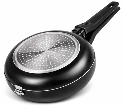 Image de Poêle à omelette double avec revêtement antiadhésif - Ø 24 cm