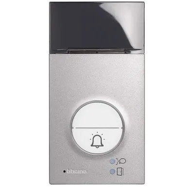 Produktbild von bticino 343071, Ruftasten-Modul, Silber, bticino, Wand, IK10, IP54