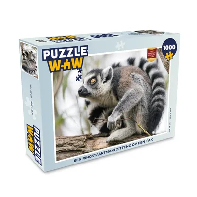 Obrázek produktu pro MuchoWow MuchoWow® Puzzle 1000 ks Opice - Strom - Lemur kroužkovaný