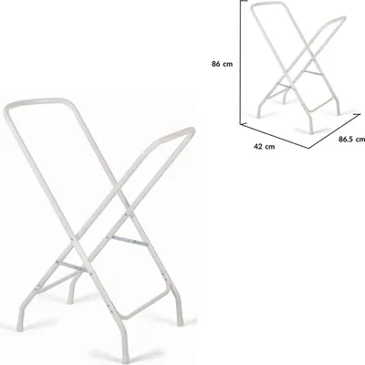 Obrázek produktu pro Moni stojan na vanu Lilly vka 86 cm skldac, vhodn pro dtskou vanu Lilly bl