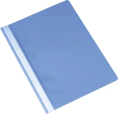 Produktbild von Q-Connect® KF01661 Schnellhefter - A4, 250 Blatt, PP, hellblau