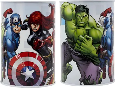 Produktbild von Marvel Avengers Kinder Jungen XL Spardose Sparschwein aus Weißblech