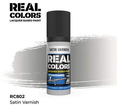 Immagine prodotto di Vernice satinata Real Colors (17ml)