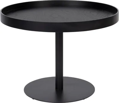 Produktbild von Housecraft Living Yuri Beistelltisch Rund 56x56 cm Holz Schwarz