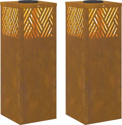 Immagine prodotto di Faro LED solare per sentieri 2 pcs Bronzo