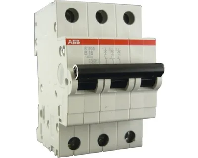 Zdjęcie produktu dla S203-B16 16A wyłącznik B 3-biegunowy