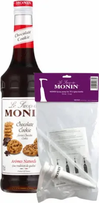 Produktbild von Monin-Sirup-Schokoladenkekse (70 cl) + Siruppumpe (10 ml)