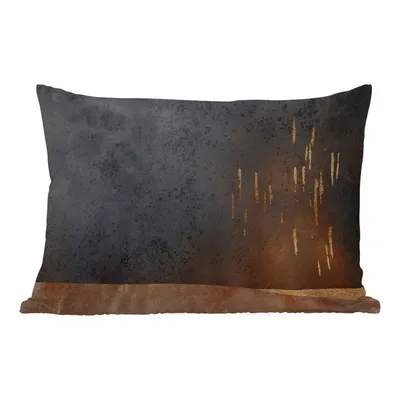 Obrázek produktu pro MuchoWow® Vnější polštář - Abstraktní - Zlato - Design -60x40 cm- Odolnost proti povětrnostním vlivům - polštář do obývacího pokoje