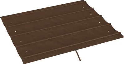 Produktbild von Ersatzdach für 2,85 x 2 m Gartenpavillon, ausziehbar, einfache Montage, Polyester, Kaffee