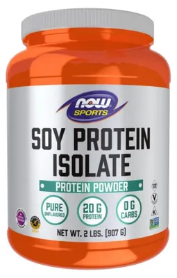 Imagen del producto de NOW Foods Suplementos dietéticos Soy Protein Unflavored, 733739021526