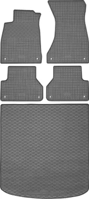 Image de RIGUM 402018 Coffre + RIGUM 903546 Tapis de sol - Audi A5 F5 Sportback à partir de 10.2016 AV2 Espace pour les pieds avant et arrière - INSTALLÉS
