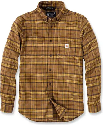 Produktbild von Carhartt Shirt MIDWEIGHT FLANNEL PLAID 105432 oak brown