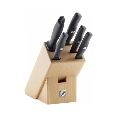 Produktbild von ZWILLING 38591-001-0, Messer-Block/Besteck-Set, Edelstahl, Kunststoff, Holz, Ergonomisch, Deutschland