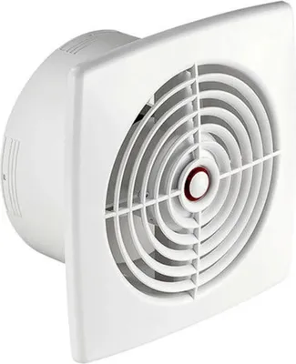 Produktbild von Ventilator Badlüfter Deckenlüfter Ø 100, 125, 150 mm Wand Lüfter RETIS WR  H- Feuchtesensor - Einsch